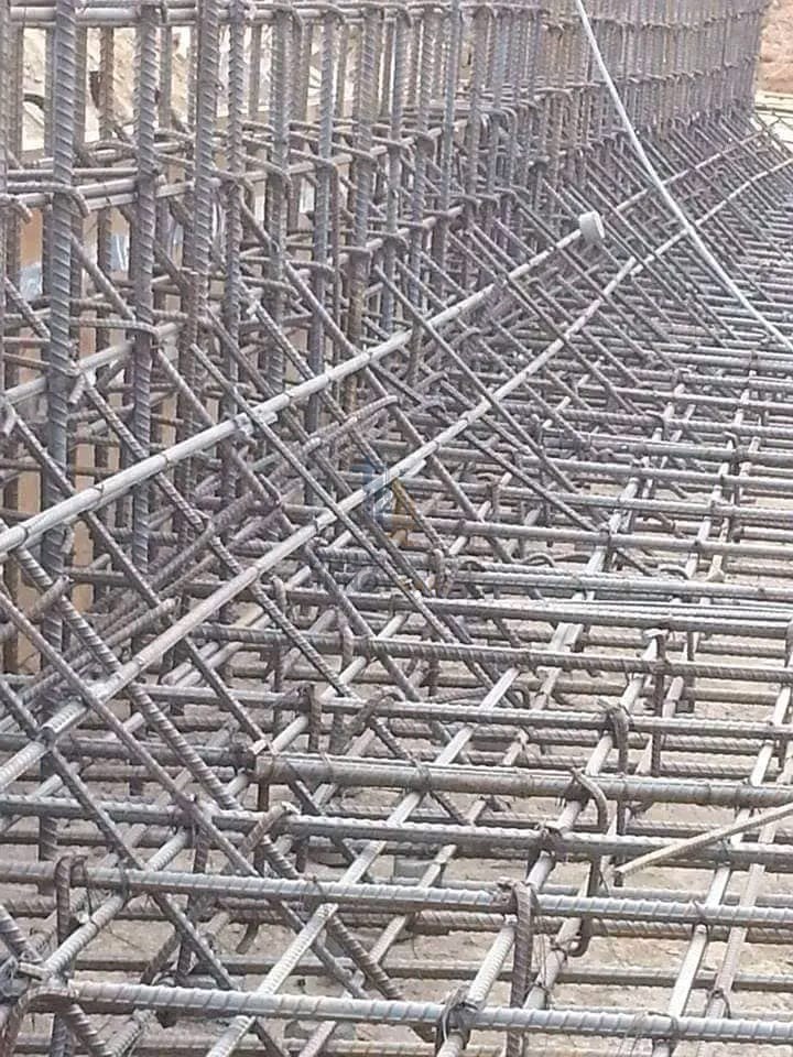 Ferraillage radier béton