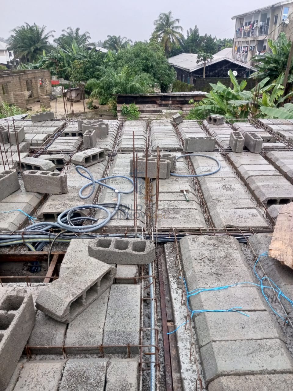 Dalle hourdis béton armé