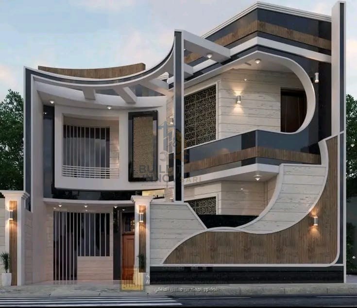 Villa de luxe rendu 3D