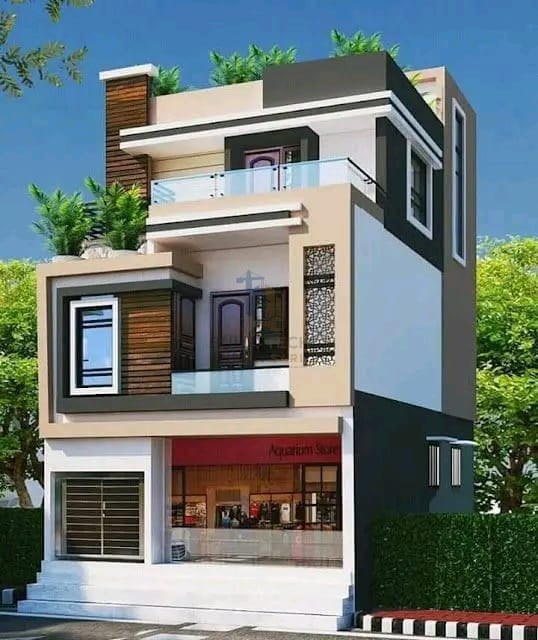 Villa moderne façade