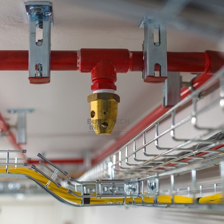 Réseau sprinklers installation